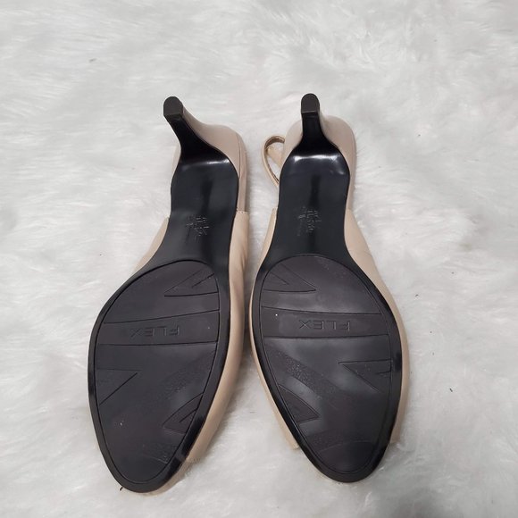 LifeStride Teller Women's Neutral Slingback Dress Heels, 9.5 - Picture 5 of 7